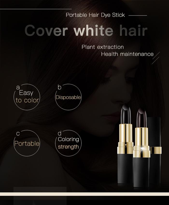 Barra Cubrecanas Instantánea (3.8g) – Retoque Rápido y Natural