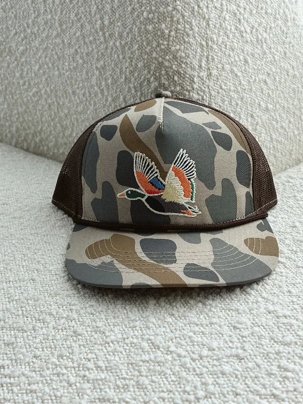 Retro Duck Camo Cap