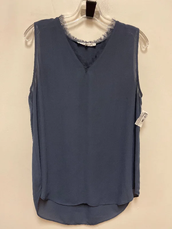 Top Sleeveless By Violet And Claire In Navy, Size: L