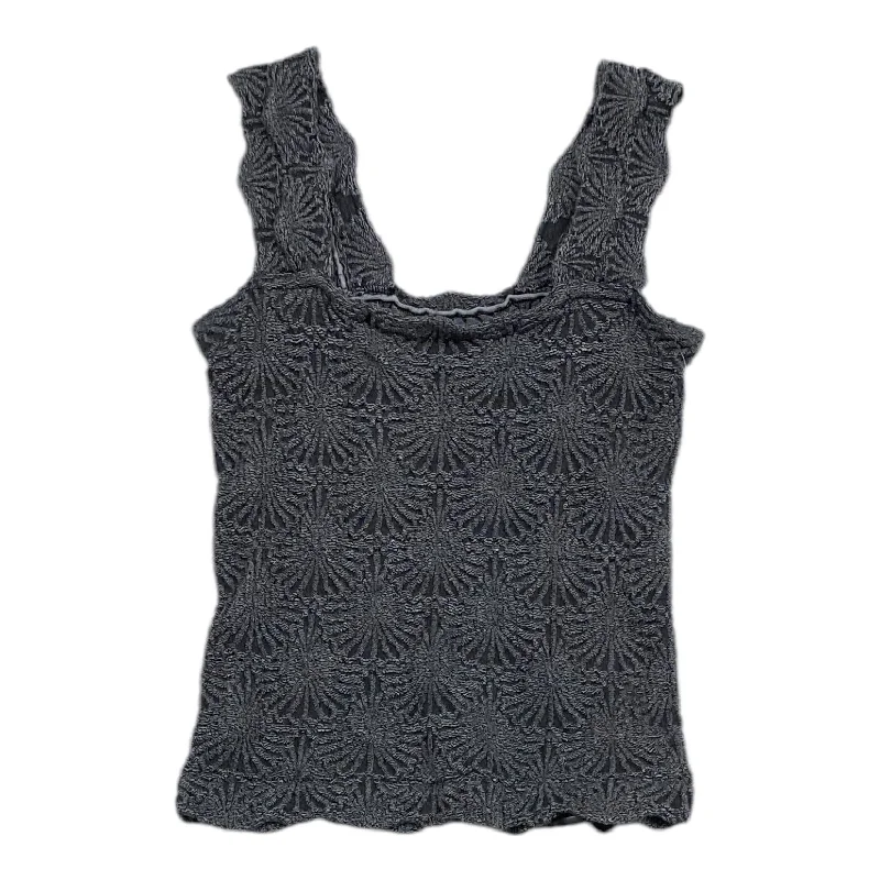 Top Sleeveless By Free People In Grey, Size: M