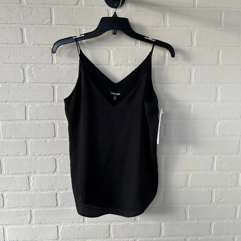 Top Sleeveless By Express In Black, Size: Xs