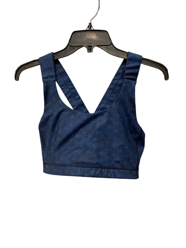 Athletic Bra By Lululemon In Blue, Size: 12