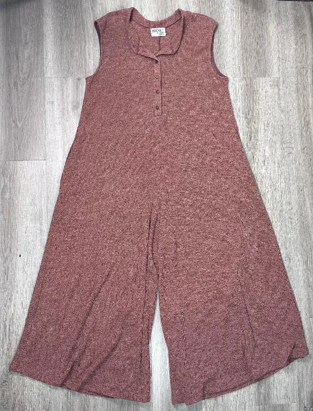 Jumpsuit By Bucket List In Brown, Size: L