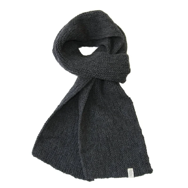 Roam Scarf In Charcoal