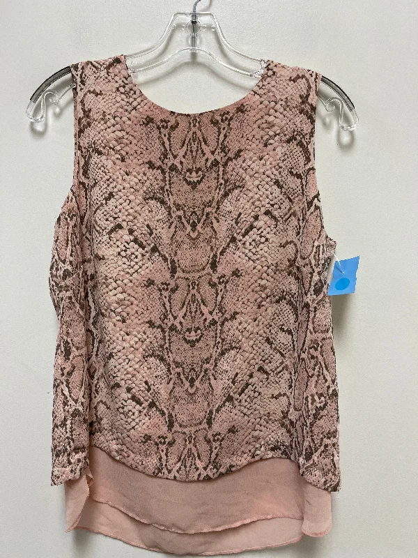 Top Sleeveless By Rose And Olive In Pink, Size: S