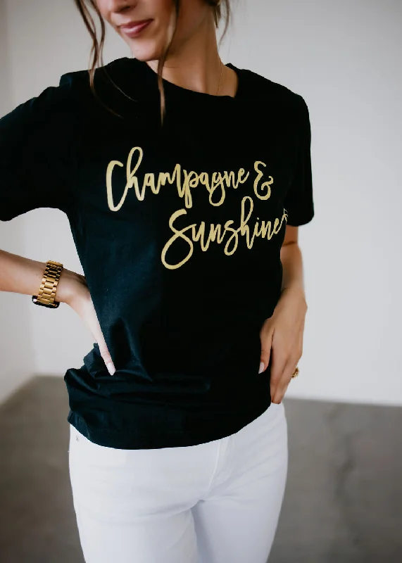 Champagne and Sunshine Graphic Tee