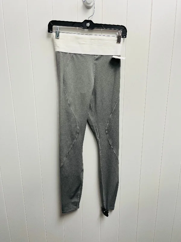 Pants Leggings By Good American In Grey, Size: S