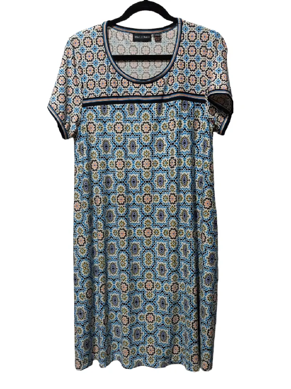 Dress Casual Short By Nina Leonard In Multi-colored, Size: L