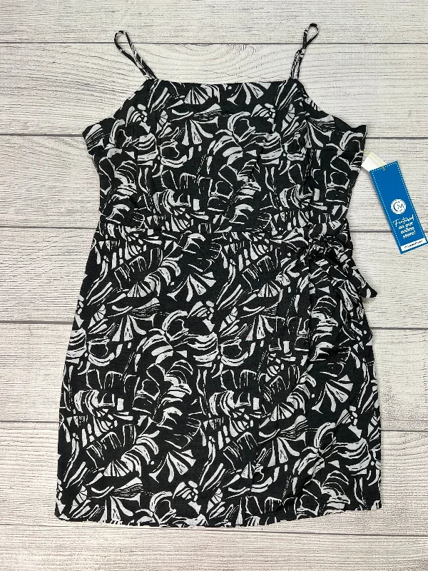 Dress Casual Short By Nine West In Black White, Size: Xl