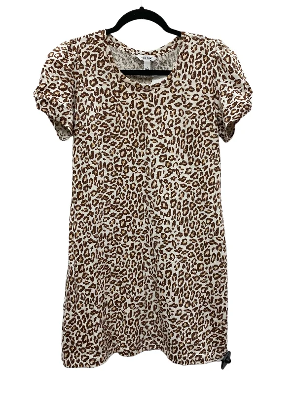 Dress Casual Short By Nine West In Leopard Print, Size: S