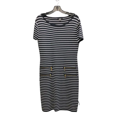 Dress Casual Short By Premise In Black & White, Size: L