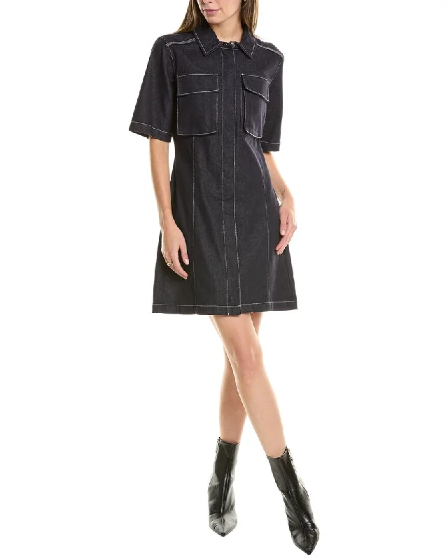 BCBG NY Denim Mini Dress