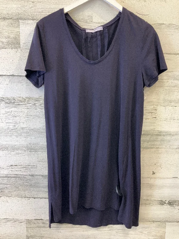 Blue Tunic Short Sleeve Project Social Tee, Size M