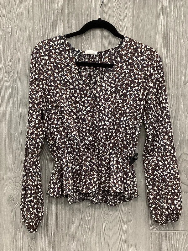 Blouse Long Sleeve By Sienna Sky  Size: S