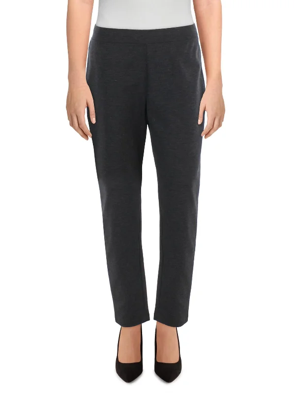 Womens Yoke High Rise Ankle Pants