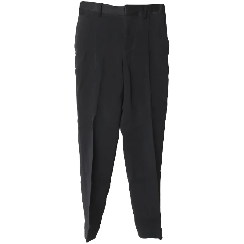 Zadig & Voltaire Trouser Pants in Black Viscose