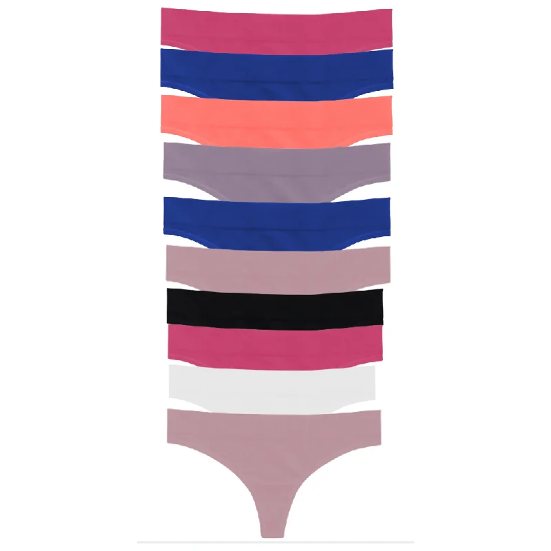 10 Pack Regular Rise Thong